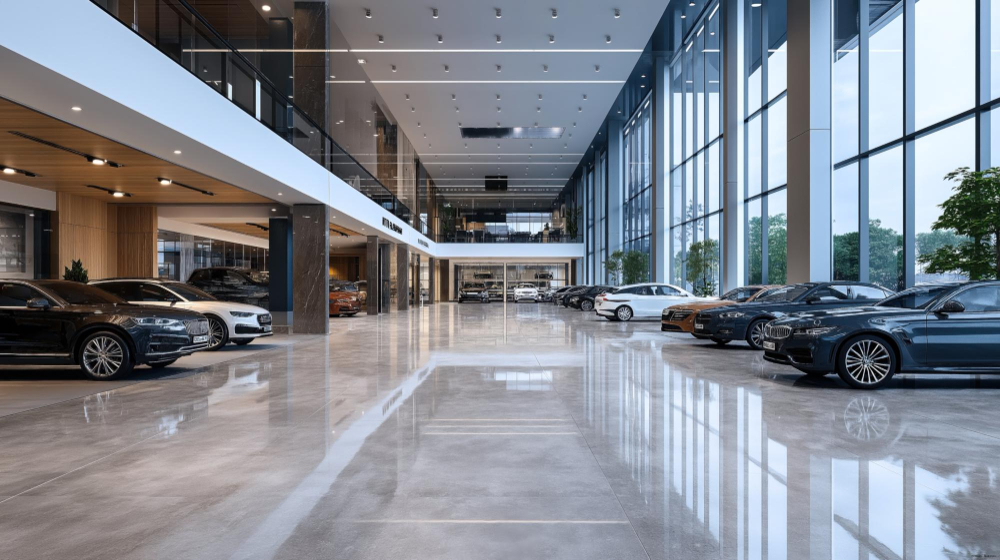 Ankara showroom dekorasyonu - Öztürk 1 Yapı Tasarım