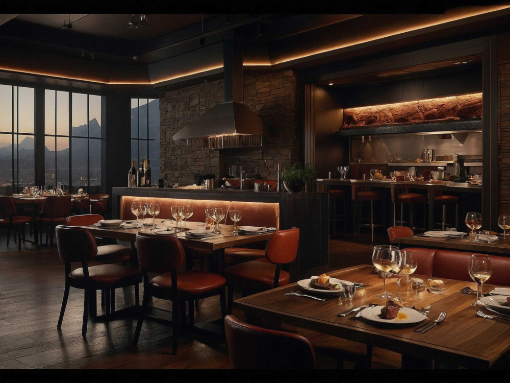 Ankara restoran dekorasyonu - Öztürk 1 Yapı Tasarım