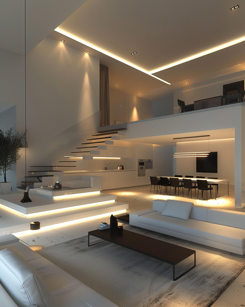 Ankara villa dekorasyonu - Öztürk 1 Yapı Tasarım